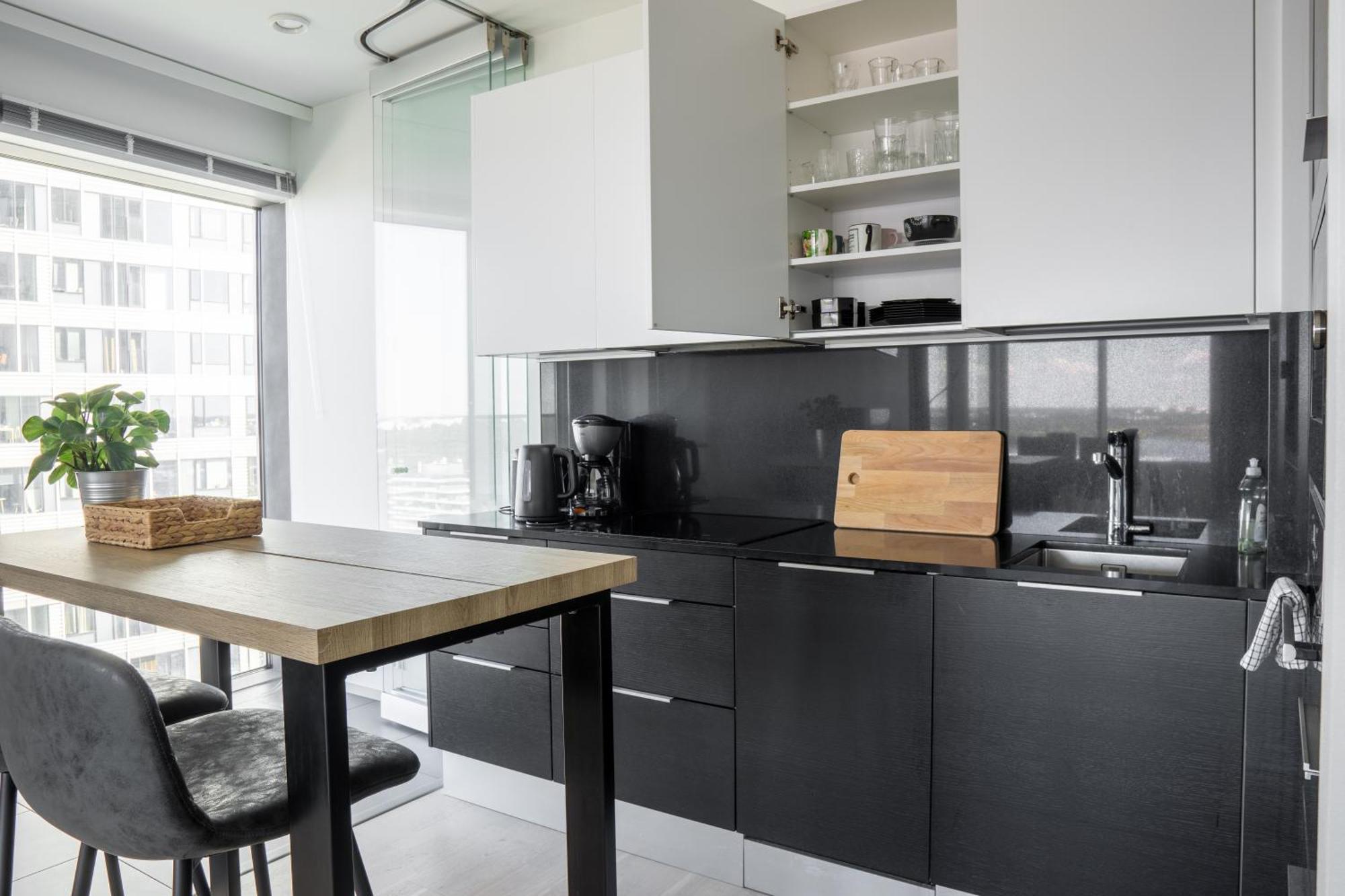 18Th Floor Helsinki High Point 1 Bdr Apartment With City View - Free Garage Parking Exterior foto