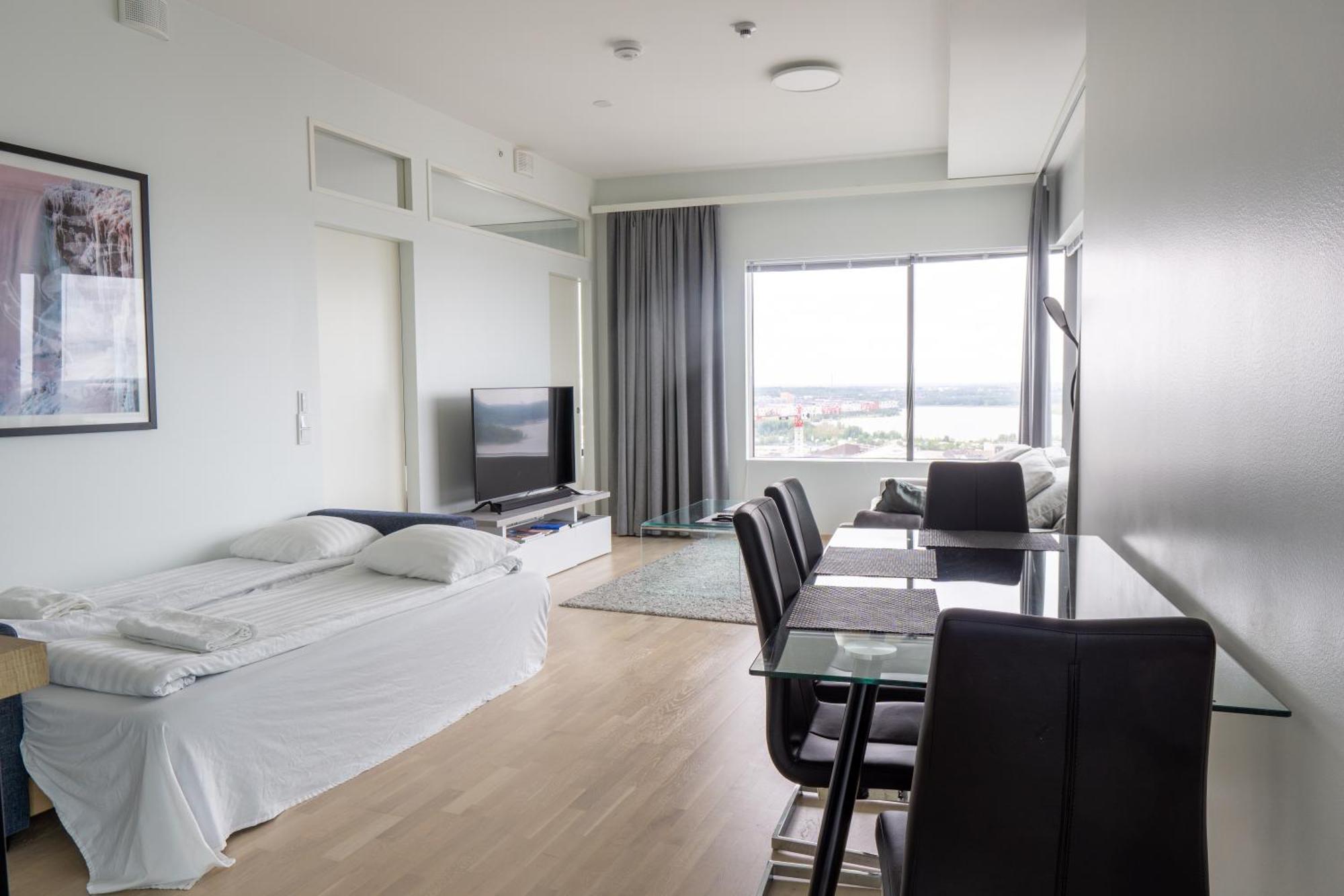 18Th Floor Helsinki High Point 1 Bdr Apartment With City View - Free Garage Parking Exterior foto